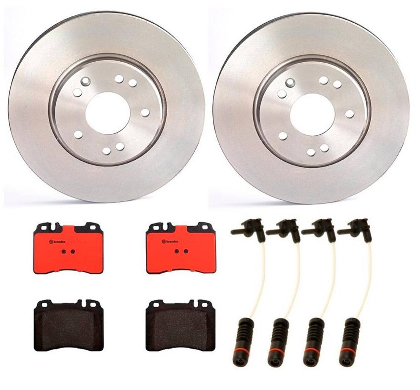 Brembo Brake Pads and Rotors Kit - Front (300mm) (Ceramic)